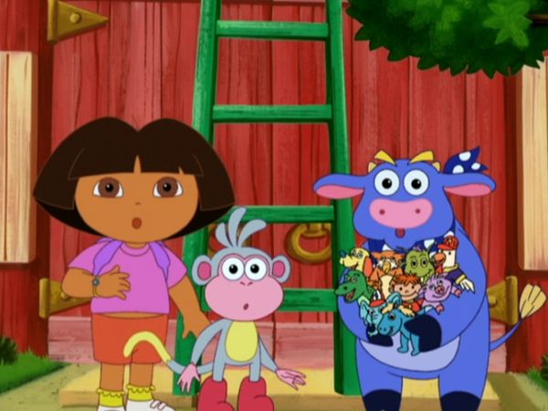 Dora the Explorer - Boot's Cuddly Dinosaur