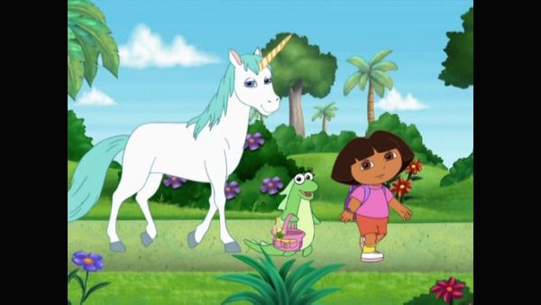 Dora the Explorer - Isa's Unicorn Flowers