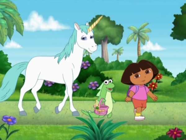Dora the Explorer - Isa's Unicorn Flowers
