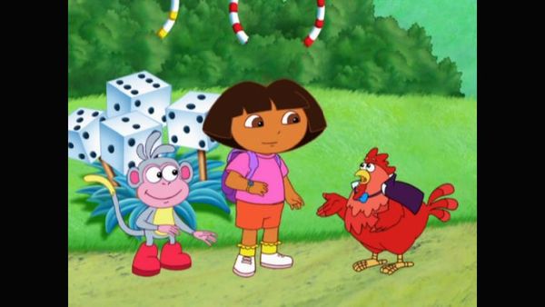Dora the Explorer - The Big Red Chicken's Magic Show