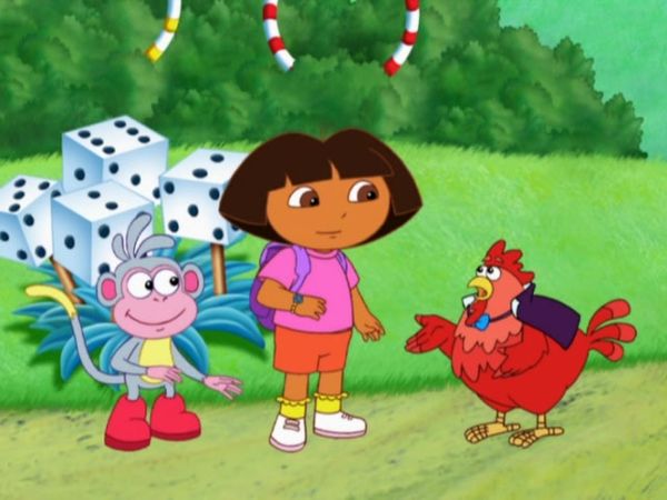 Dora the Explorer - The Big Red Chicken's Magic Show
