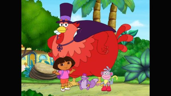 Dora the Explorer - The Big Red Chicken's Magic Wand