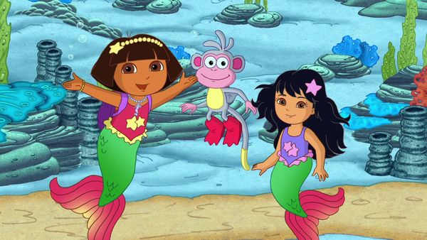 Dora the Explorer - Dora's Rescue in Mermaid Kingdom