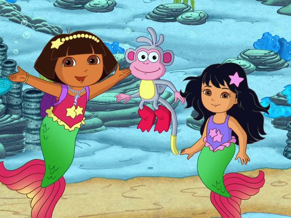 Dora the Explorer - Dora's Rescue in Mermaid Kingdom