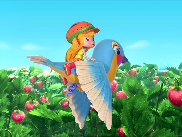 Charlotte aux fraises : aventures à Fraisi-Paradis - Le goût du risque