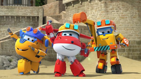 Super Wings - Sandcastle Superstar / The Show Must Go On