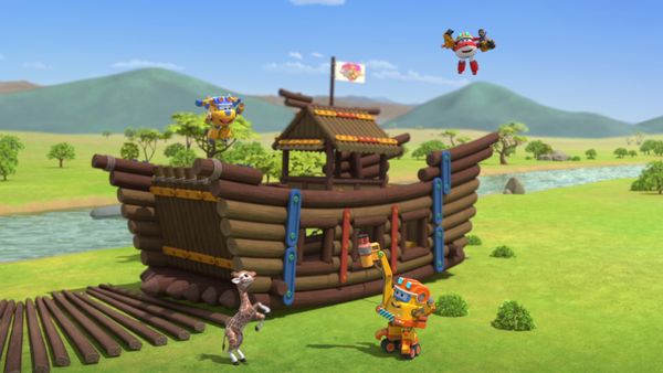 Super Wings - Backpack for Baraka / Underground City