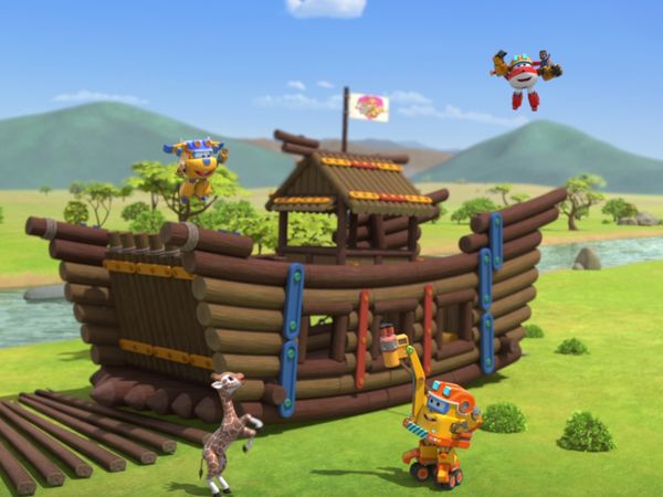 Super Wings - Backpack for Baraka / Underground City