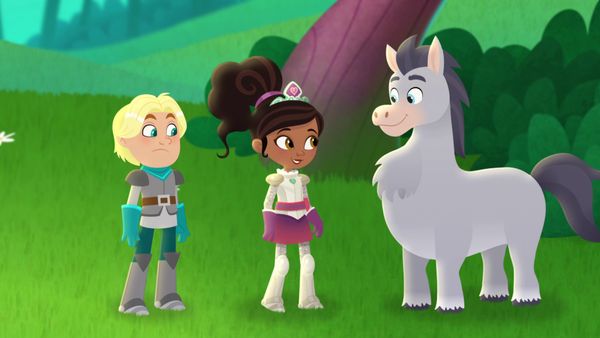 Nella The Princess Knights LT - En busca de un corcel / La misión por la voz de Trinket