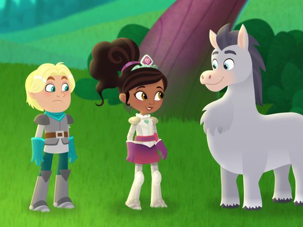 Nella The Princess Knights LT - En busca de un corcel / La misión por la voz de Trinket