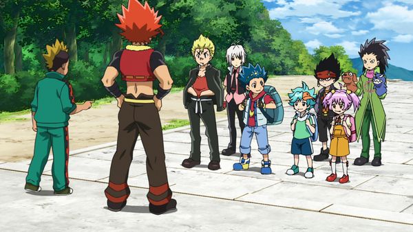 Beyblade Burst - ¡Batalla de equipos! ¡Es de otro mundo!