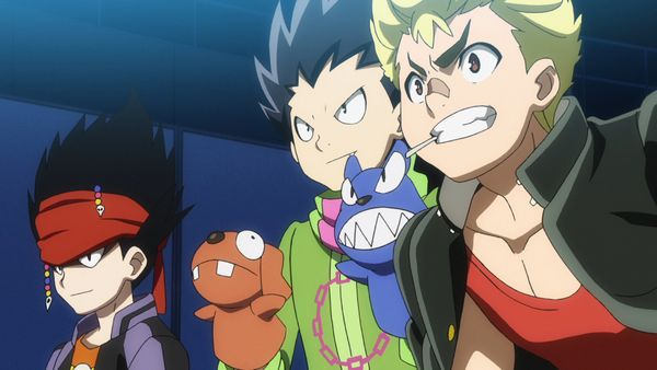 Beyblade Burst - ¡Una feroz batalla: Valtryek contra Spryzen!