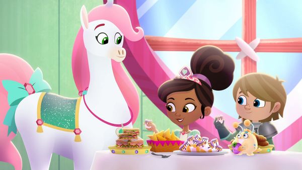 Nella, uma Princesa Corajosa - Noite do pijama dos Comilões / Cavaleiros repórteres