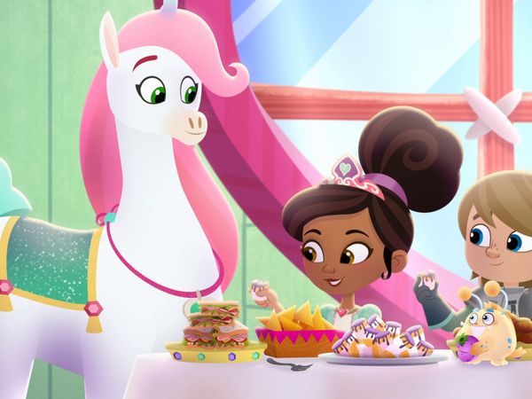Nella, uma Princesa Corajosa - Noite do pijama dos Comilões / Cavaleiros repórteres