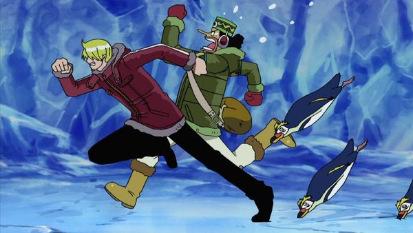 One Piece - The Assassins Attack! The Great Battle on Ice Begins!