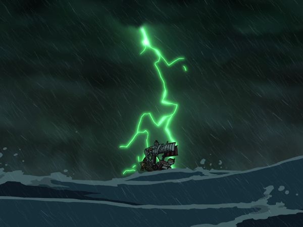 One Piece - THE MYSTERIOUS SKELETON FLOATING THROUGH THE FOG! VENTURE INTO THE DEVIL'S SEA!