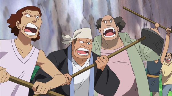 One Piece - THE SECRET HIDDEN ON THE BACKS / LUFFY AND THE SNAKE PRINCESS MEET