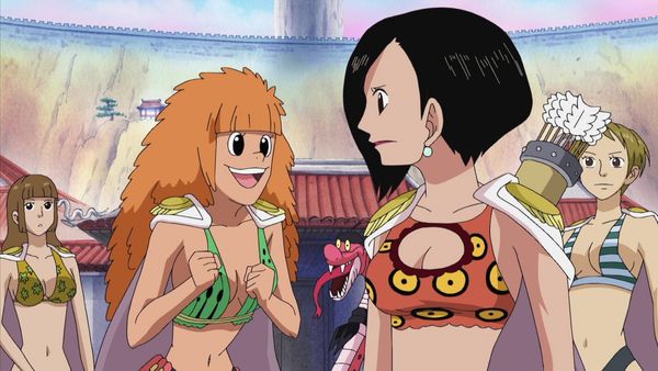 One Piece - HEARTLESS JUDGMENT! MARGARET IS TURNED TO STONE!!