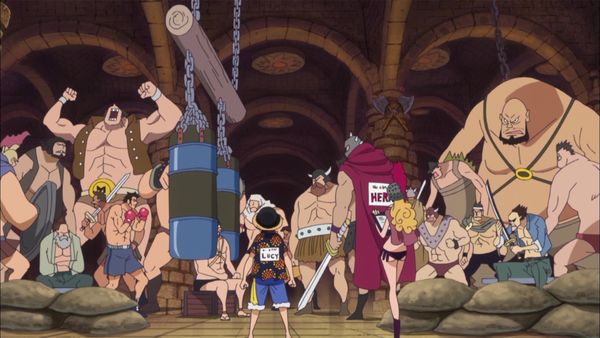 One Piece - A Formidable, Unknown Warrior! Here Comes Lucy!