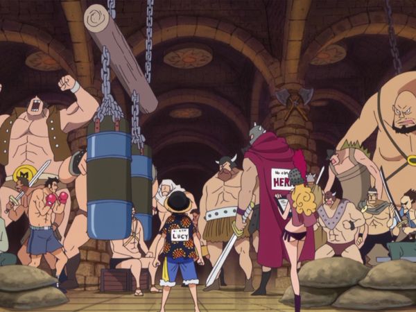 One Piece - A Formidable, Unknown Warrior! Here Comes Lucy!