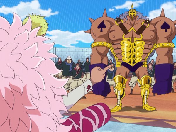 One Piece - With a Rumbling of the Ground! The God of Destruction - Giant Pica Descends!
