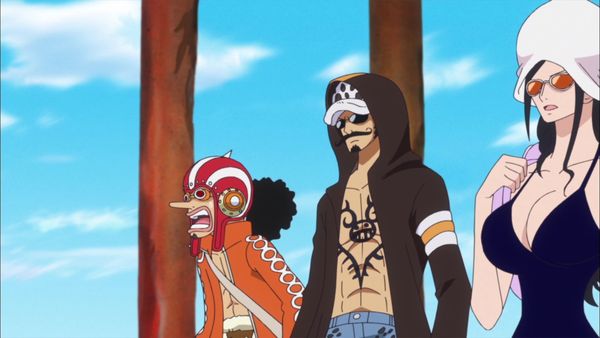 One Piece - The Fighting Fish Strike! Across the Deadly Iron Bridge!