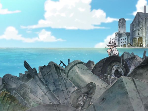 One Piece - Sad Memories! Law, the Boy from the White Town!