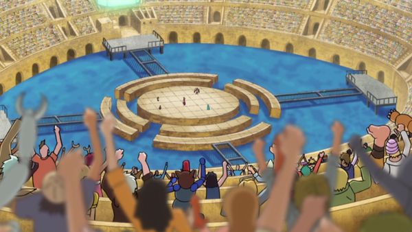 One Piece - The Final Round Starts! Diamante the Hero Shows Up!