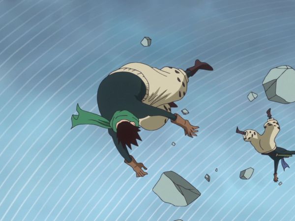 One Piece - A Strong Wind and a Surge! Hakuba vs. Dellinger!