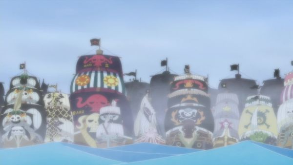 One Piece - A VAST FLEET APPEARS! HERE COME THE WHITEBEARD PIRATES!