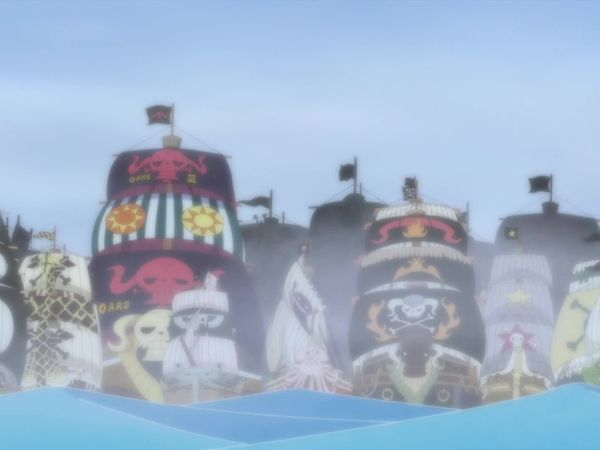 One Piece - A VAST FLEET APPEARS! HERE COME THE WHITEBEARD PIRATES!