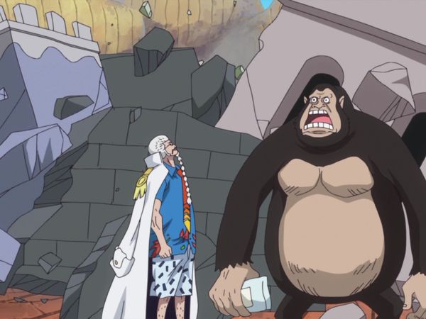 One Piece - Men's Pride! Luffy vs. Fujitora, Head-to-Head!