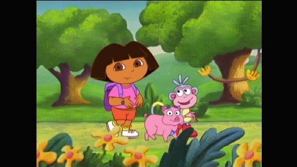 Dora l'exploratrice - Les Trois Petits Cochons
