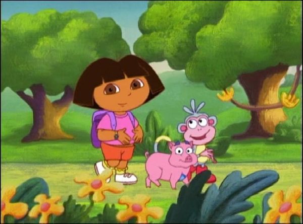 Dora l'exploratrice - Les Trois Petits Cochons