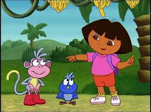Dora l'exploratrice - Bébé oiseau bleu retrouve sa maman