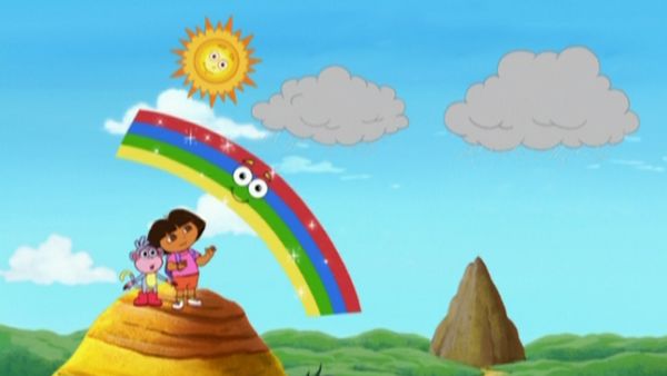 Dora l'exploratrice - Timide arc-en-ciel