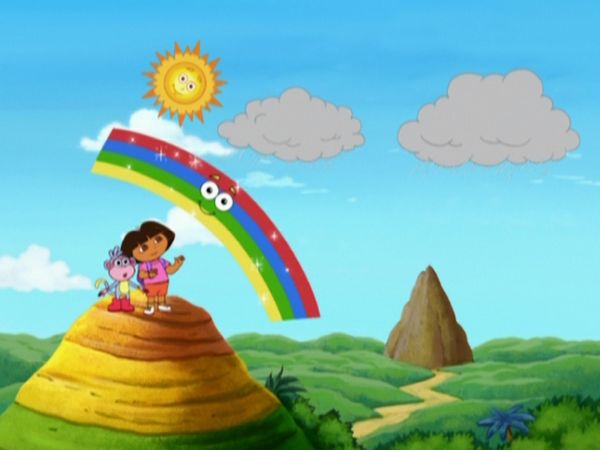 Dora l'exploratrice - Timide arc-en-ciel