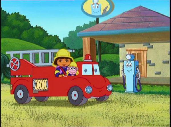 Dora l'exploratrice - Le Camion de pompier