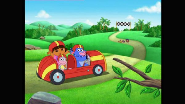 Dora l'exploratrice - La Course de Voitures