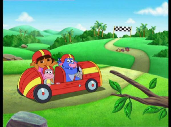 Dora l'exploratrice - La Course de Voitures