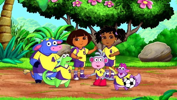 Dora l'exploratrice - Dora et la Coupe d'Or de football.