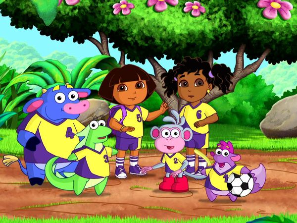 Dora l'exploratrice - Dora et la Coupe d'Or de football.