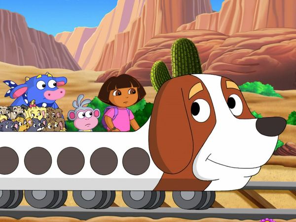 Dora l'exploratrice - Les Bébés chiens de Totor.