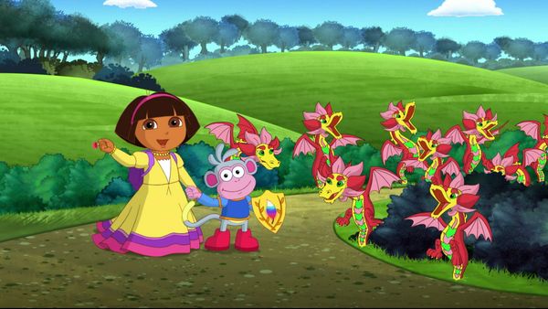 Dora l'exploratrice - Dora au secours du Pays des Contes de Fées. partie II