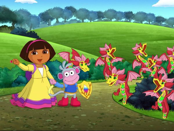 Dora l'exploratrice - Dora au secours du Pays des Contes de Fées. partie II