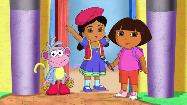 Dora l'exploratrice - Dora et le pinceau magique