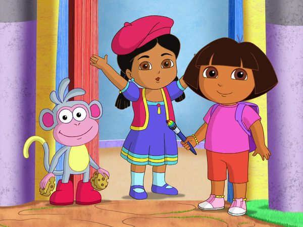 Dora l'exploratrice - Dora et le pinceau magique