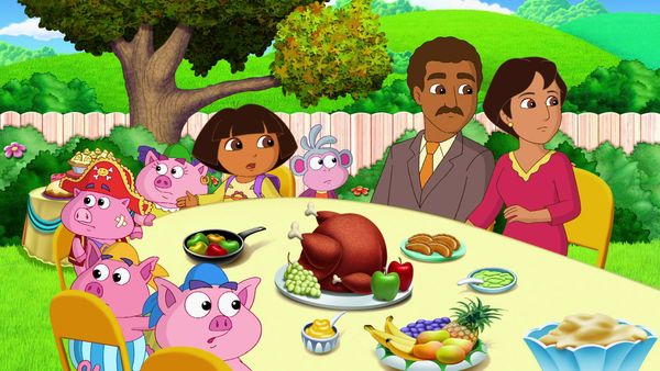 Dora l'exploratrice - Dora fête le jour de Thanksgiving