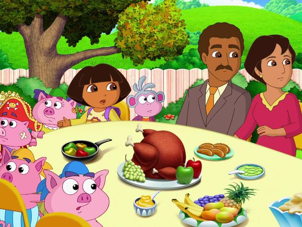 Dora l'exploratrice - Dora fête le jour de Thanksgiving