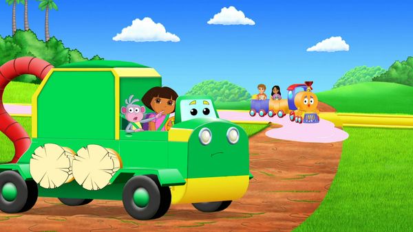 Dora l'exploratrice - L'anniversaire de Greentruck.
